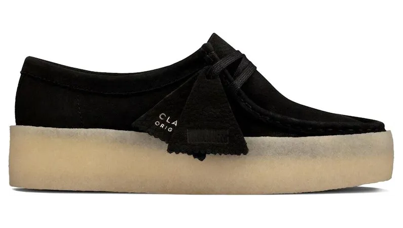 Clarks Originals Wallabee Cup Black Nubuck (26158156)