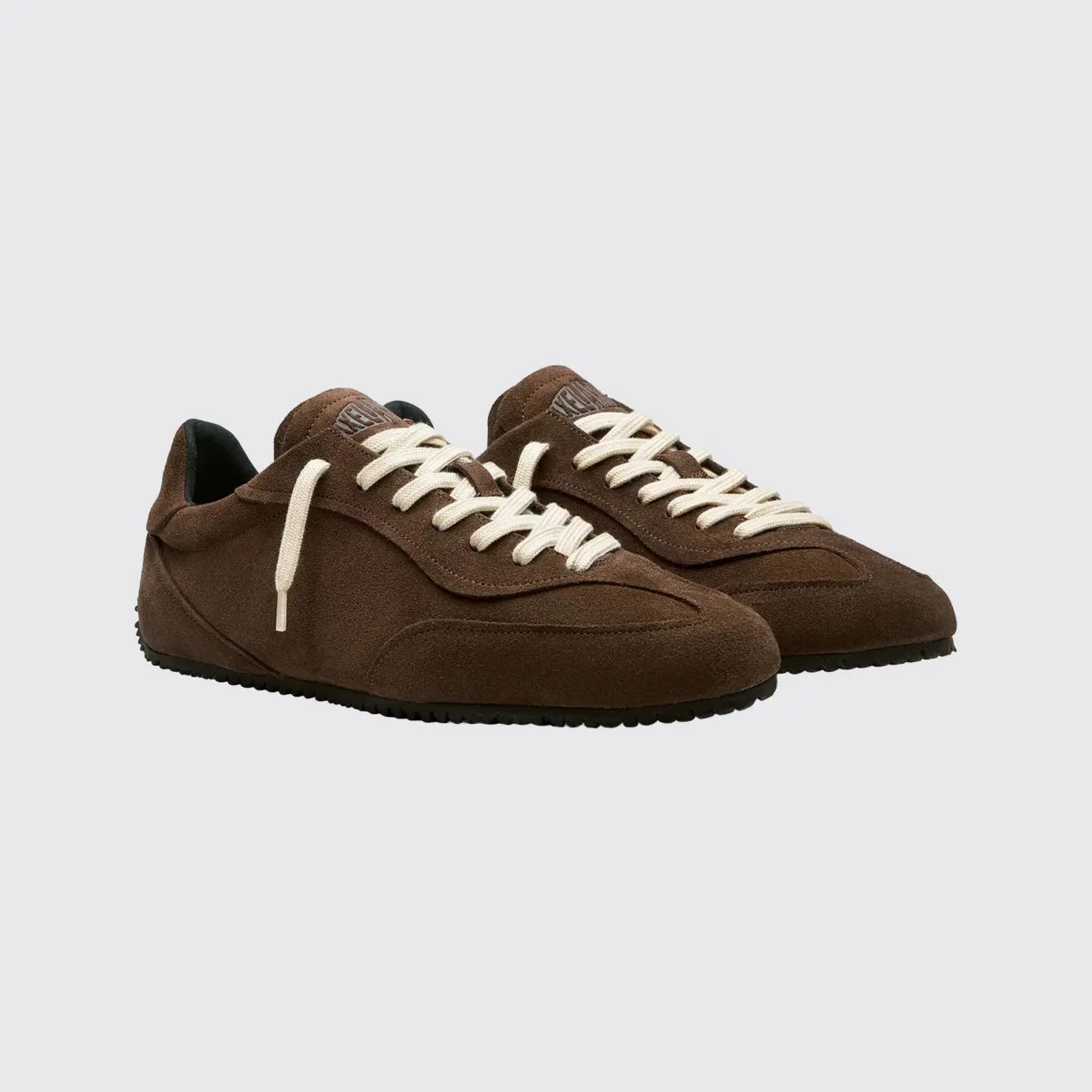 Axel Arigato Daze Runner Suede Sneakers with Printed Logo Brown (F3684002)