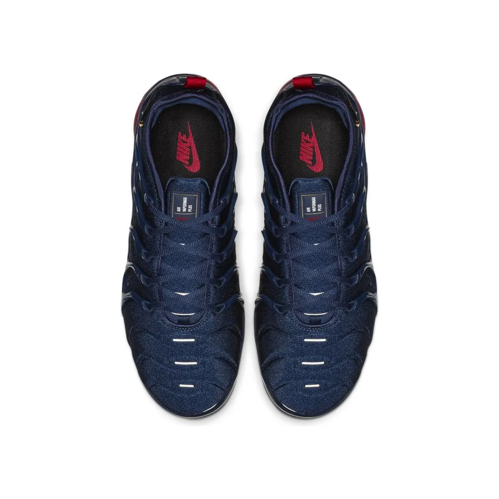 Nike Air VaporMax Plus Olympic Midnight Navy/Metallic Gold-Black (924453-405)