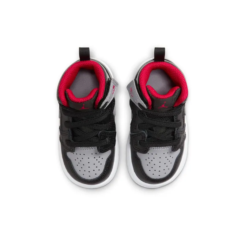 Jordan 1 Mid ALT Black Fire Red White Cement Grey (DR9744-006)