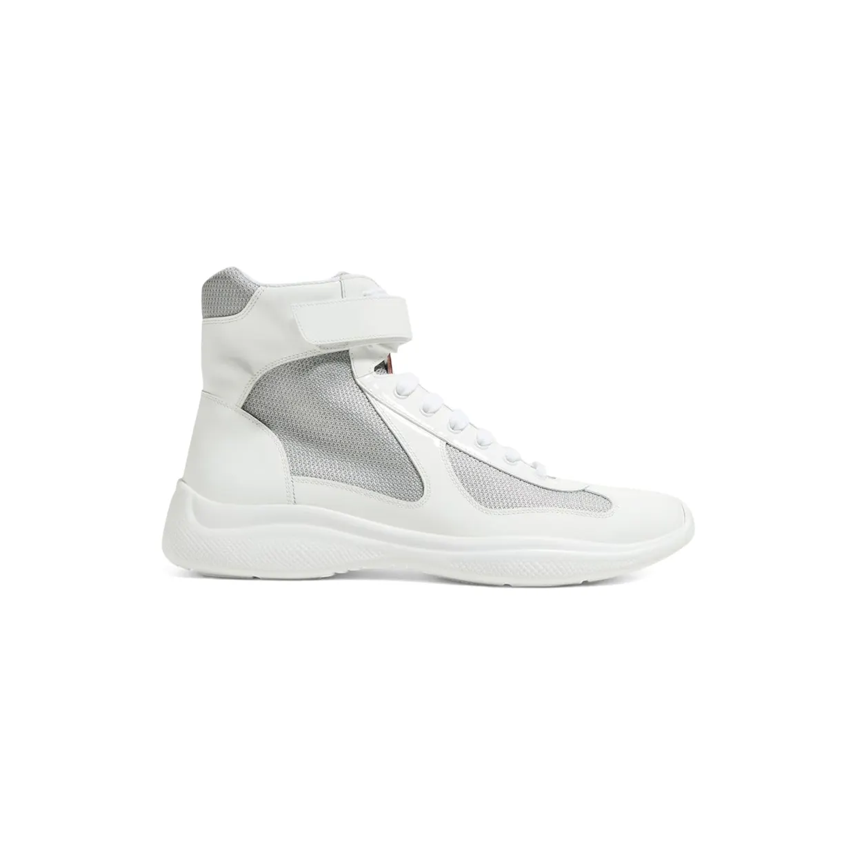 Prada America’s Cup High Silver White (4T3461_ASZ_F0J36)
