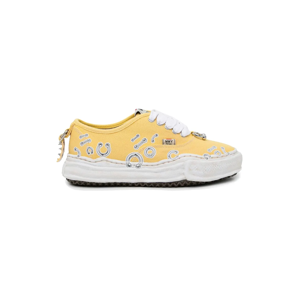 Maison Mihara Yasuhiro Baker OG Sole Canvas Low BONBOM Yellow (C16FW703-YLW)