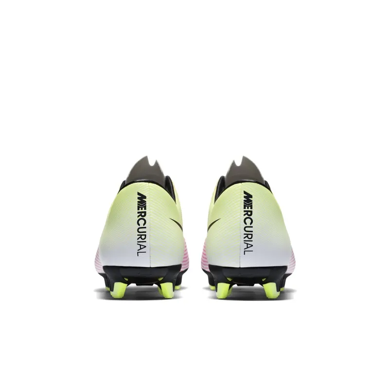 Nike  Mercurial Victory V FG White Black Volt Total Orange White/Black-Volt-Total Orange (651632-107)