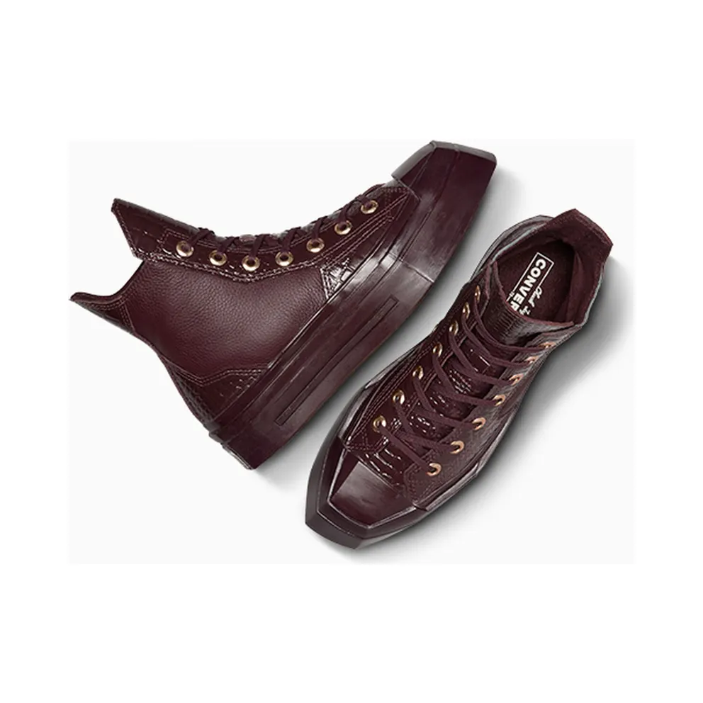Converse Chuck 70 De Luxe Squared Leather Bloodstone/Gold/Black (A10039C)