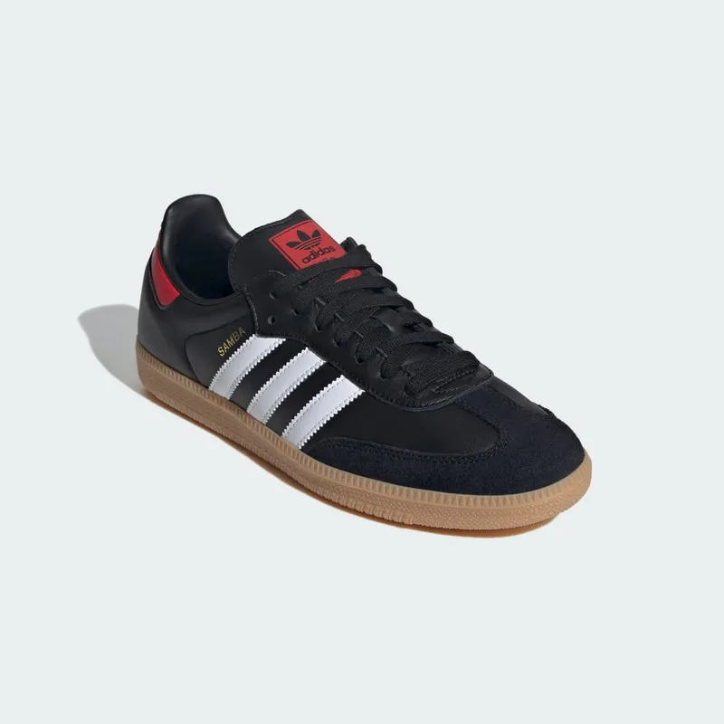 Adidas Samba OG “Black White Red Gum” (IH6869)