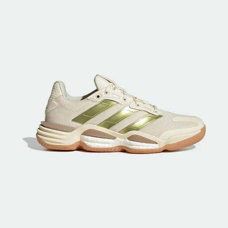 adidas Stabil 16 Indoor “Off White / Gold Metallic / Crystal Sand” (JP9764)