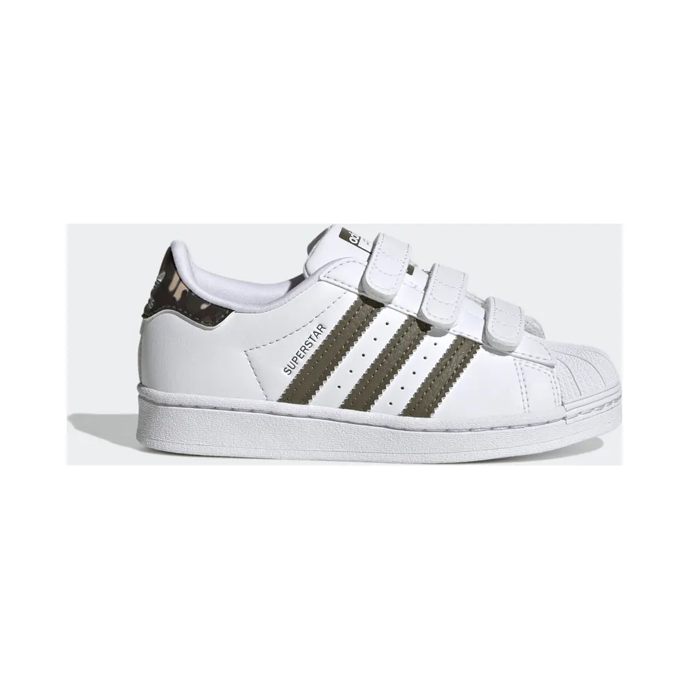 Adidas Superstar Cloud White / Olive Strata / Cloud White (HQ4285)