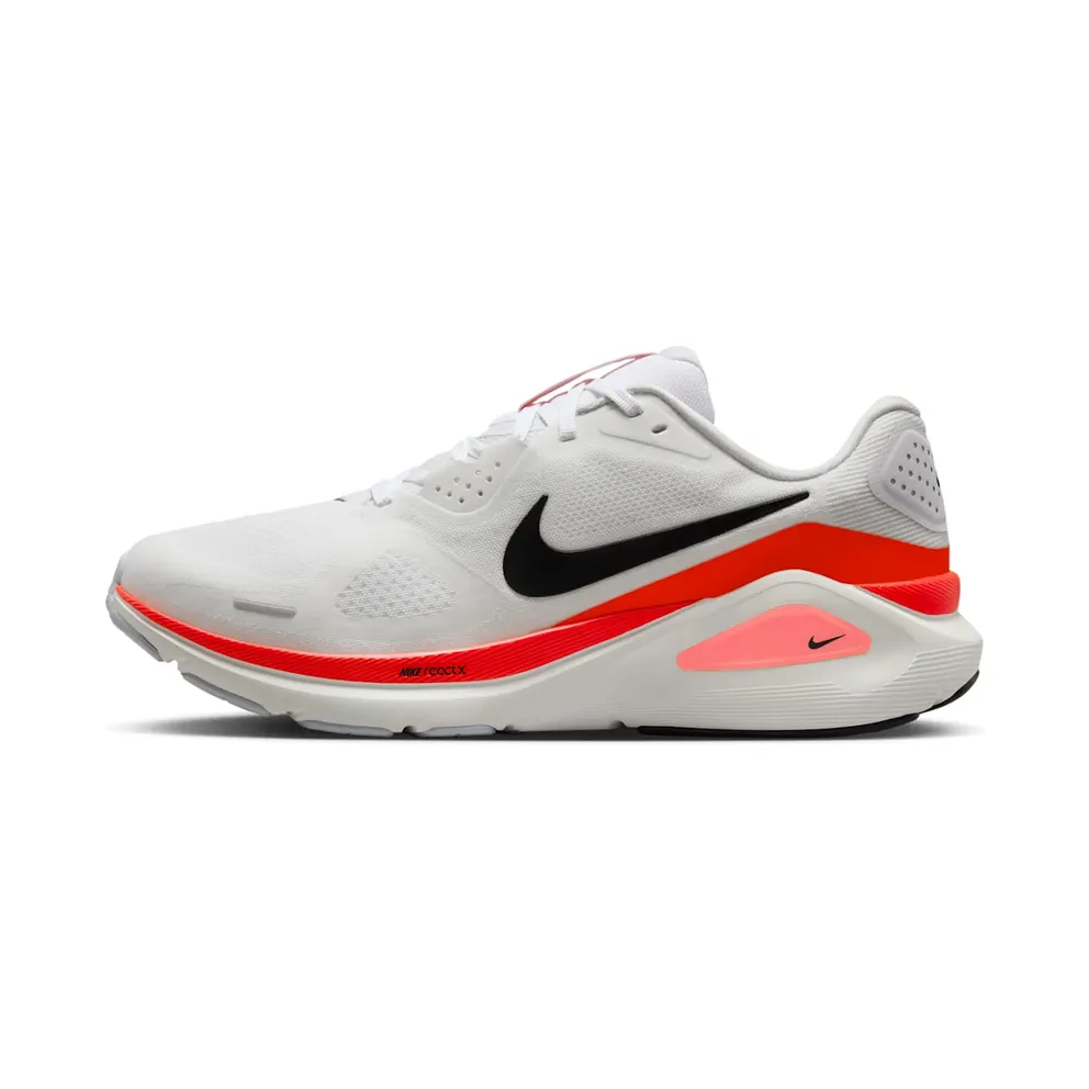 Nike Structure 26 White Black Bright Crimson (HJ1102-102)