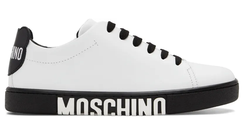 Moschino White Teddy Sneakers (MA15012G1E MF2)