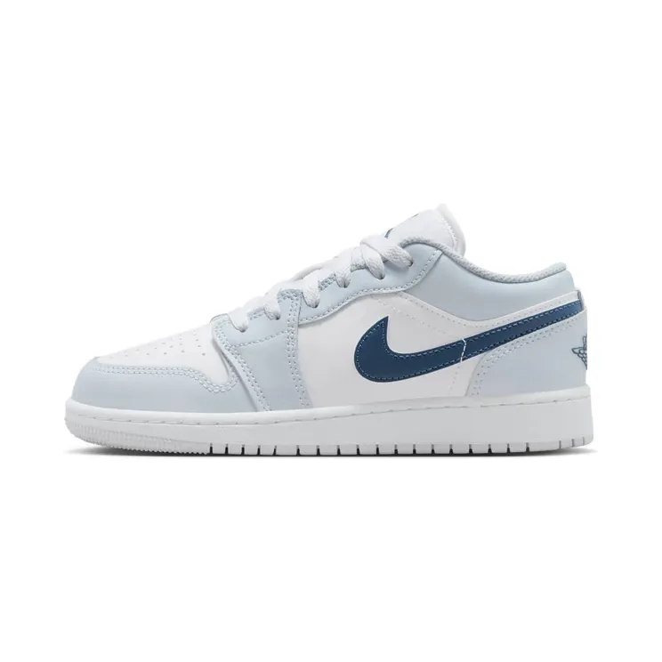 Air Jordan 1 Wit/Aura/Squadron Blue (553560-104)
