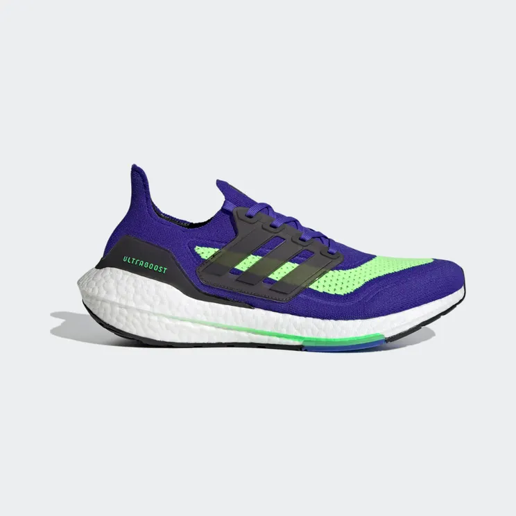 adidas Ultraboost 21 GREEN / Core Black / Screaming Green (S23873)