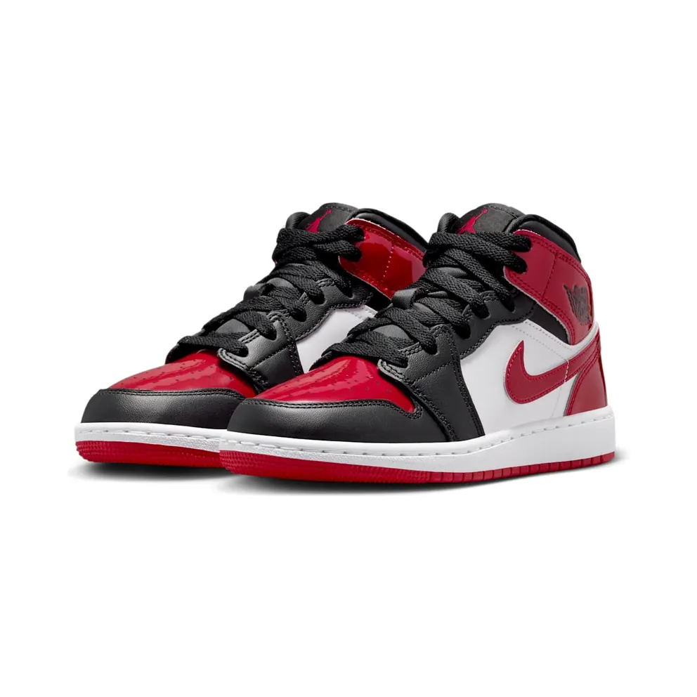 Air Jordan 1 Mid GS “Red/black” (HV4399-006)