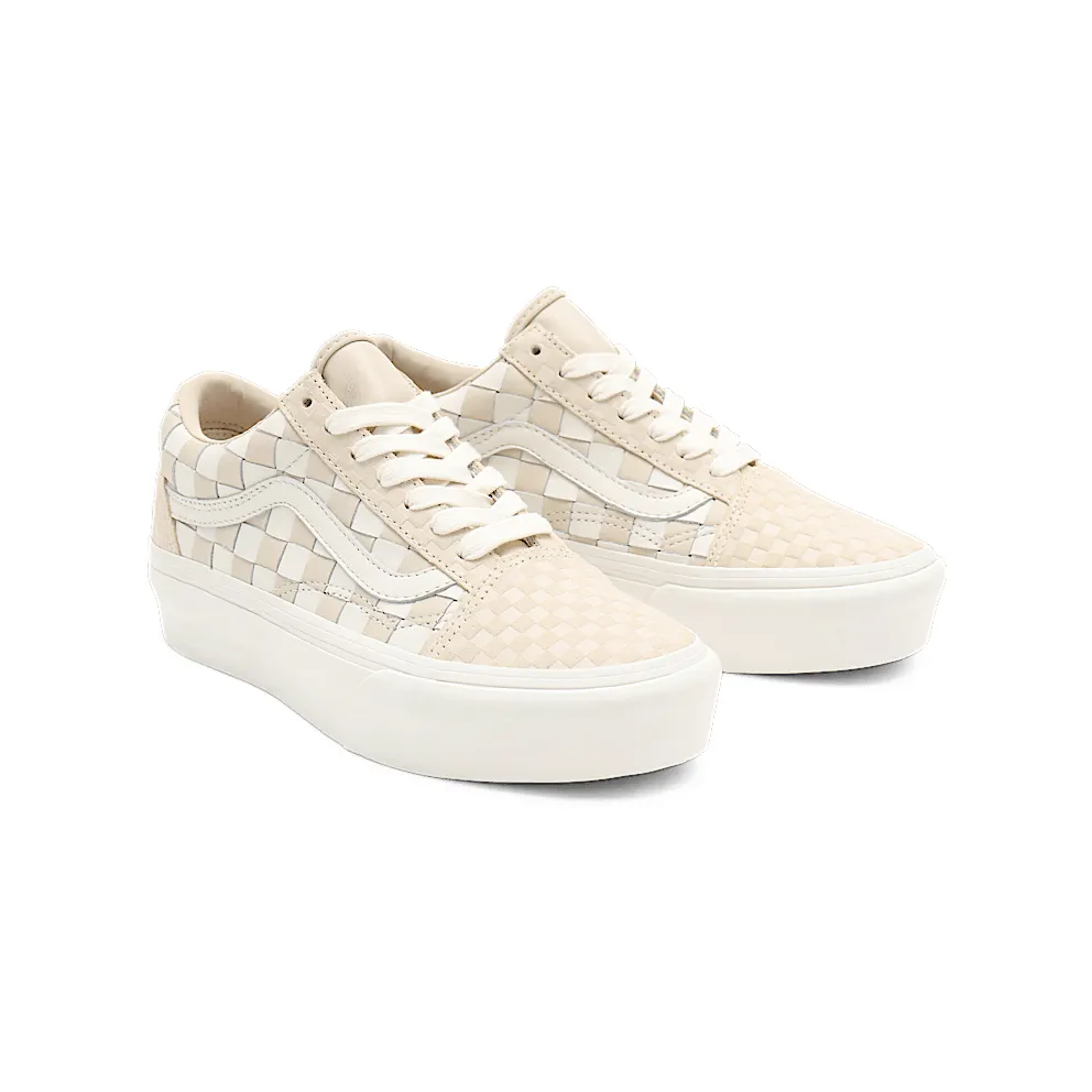 Vans Woven Old Skool Platform “Light Brown” (VN0A5KX99GY)