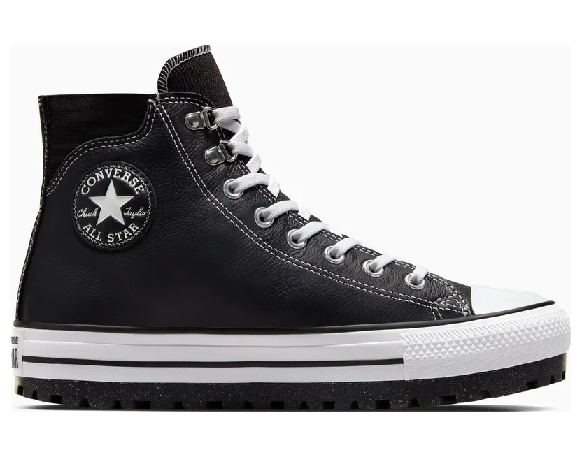 Converse Chuck Taylor All Star City Trek Waterproof Boot Black/white/silver