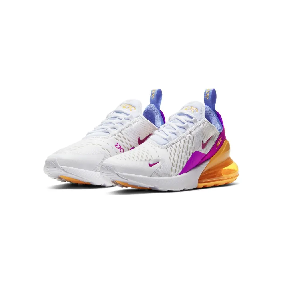 Nike Air Max 270 Easter (2020) (W) White/Purple-Orange (CZ9275-100)