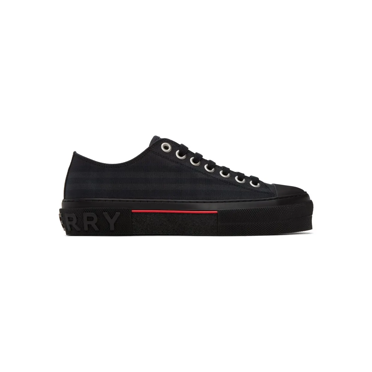 Burberry Black Vintage Check Sneakers (8057999)