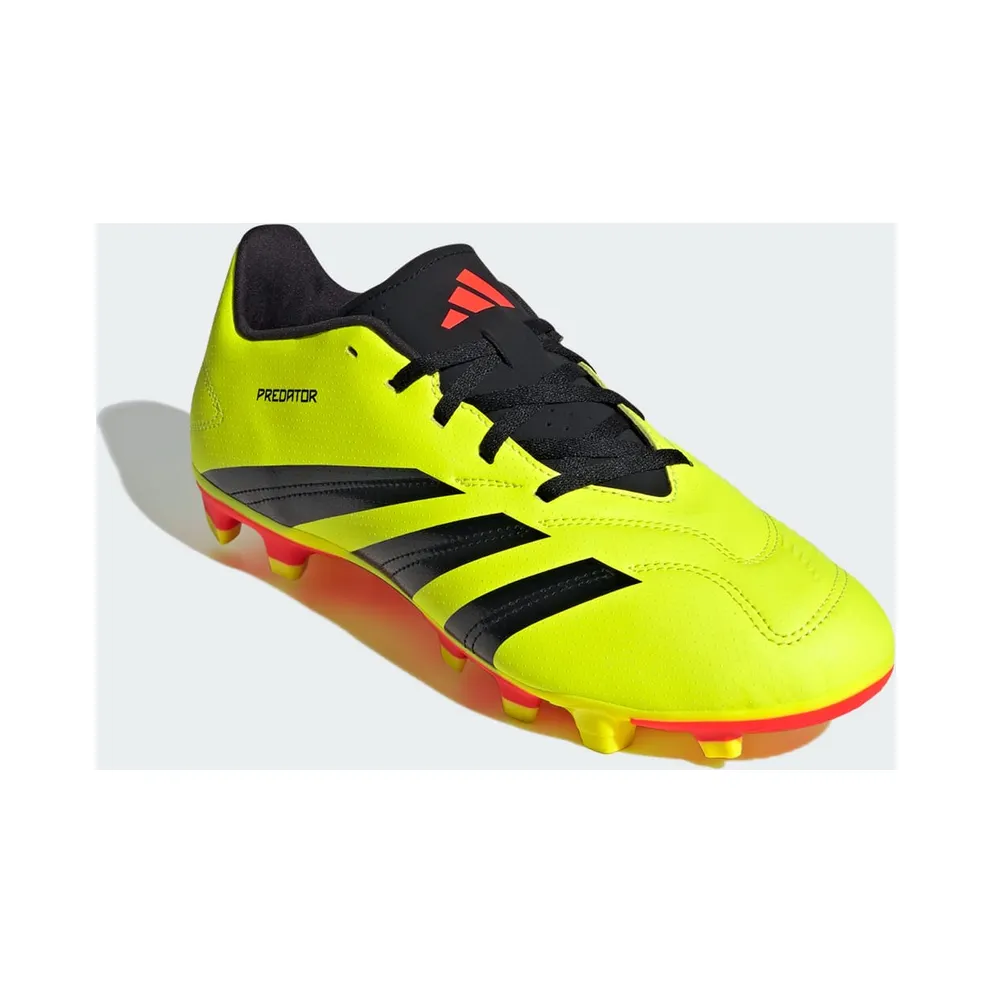 Adidas Predator Club FG “Yellow 2 / Core Black / Solar Red” (IG7757)