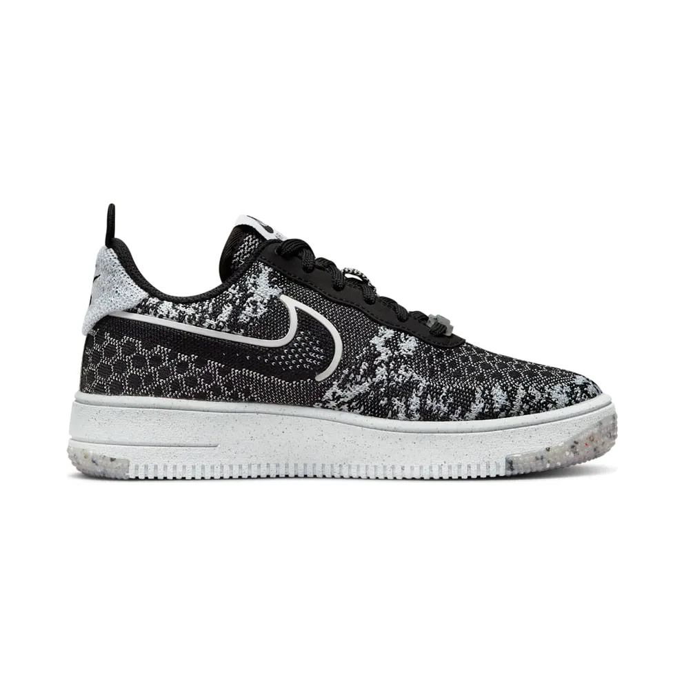 Nike Air Force 1 Crater Flyknit Older Kids’ Black (DM1060-001)