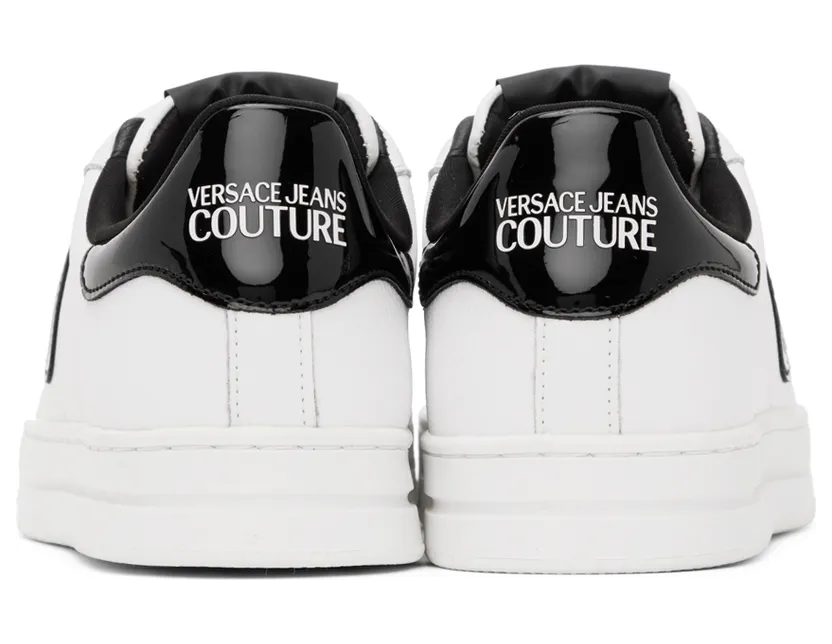 Versace Jeans Couture Black V-Emblem Court 88 Sneakers (E73YA3SK1EZP165) (2)