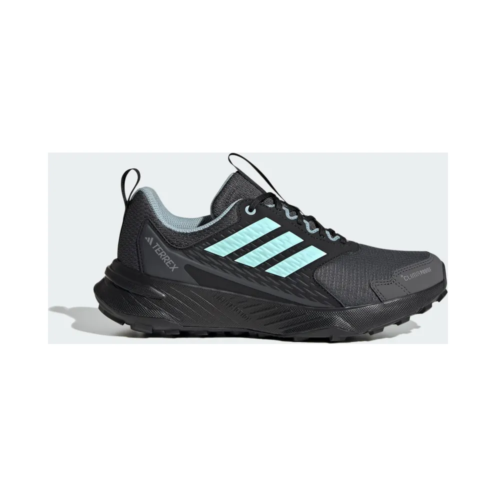 Adidas Terrex Tracefinder 2 CLIMAPROOF Trailrunning Carbon / Semi Flash Aqua / Grey Six (JI0278)