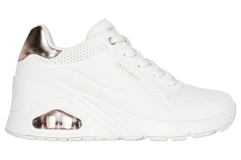 Skechers Uno Wedge – HI Steps Sneaker Wit