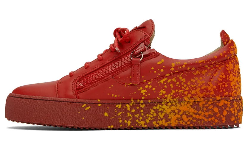 Giuseppe Zanotti Red Frankie Sneakers (RU20036-93297) (3)