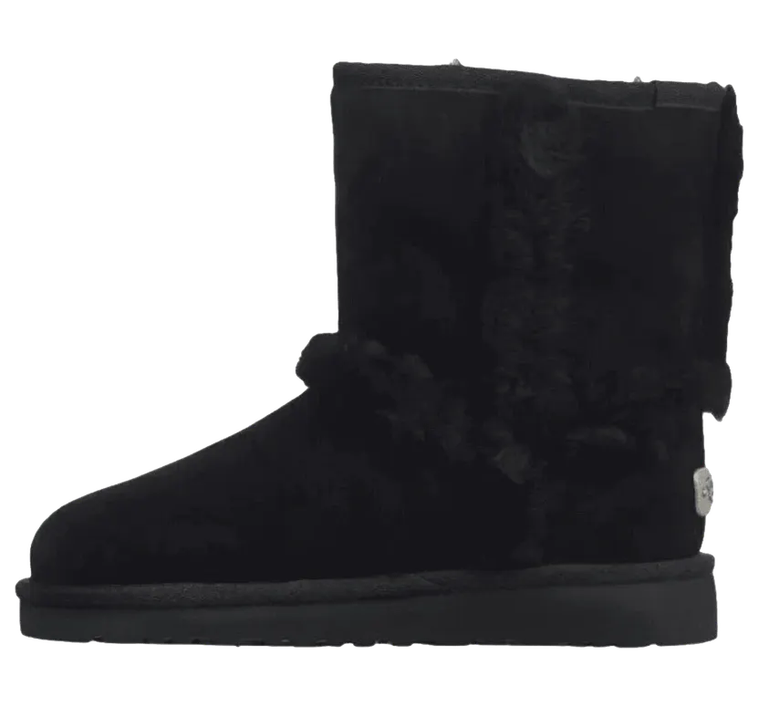 Ugg Hadley II Waterproof Boot GS “Black” (1017332K-BLK)