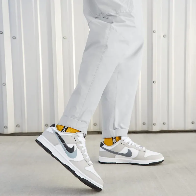 Nike Dunk Low “Stencil Swoosh” (FD0661-100)