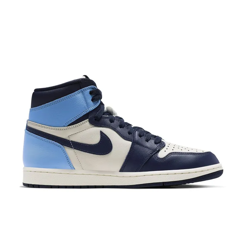 Air Jordan Nike AJ I 1 Retro High OG ‘Obsidian’ (2019) (555088-140)