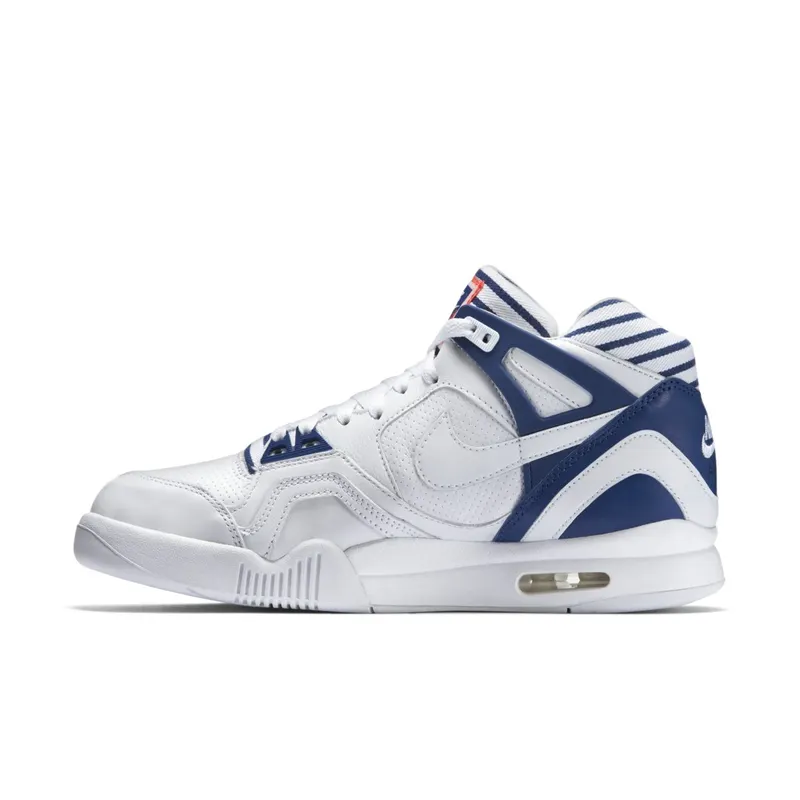 Nike Air Tech Challenge II Pinstripe White/White-Gym Blue-Bright Crimson (725157-100)