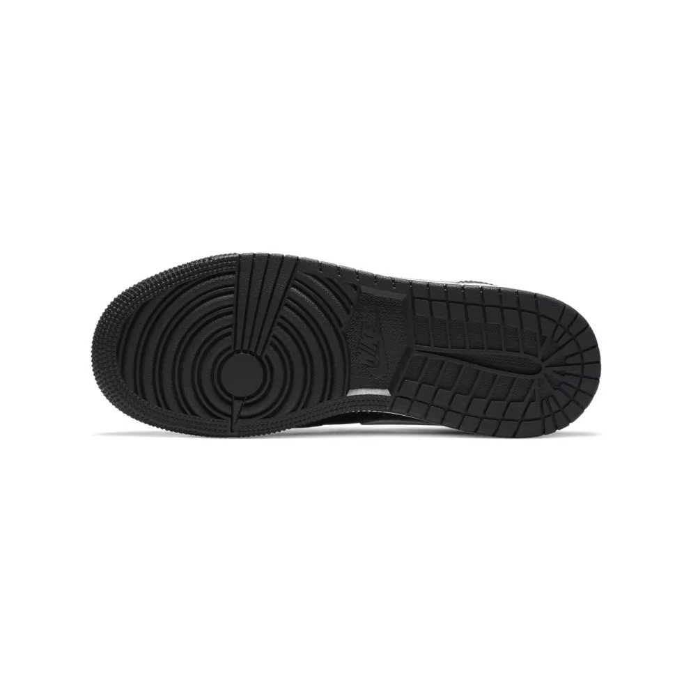 Jordan 1 Mid Black Speckle (GS) Black/White (AV5174-001)