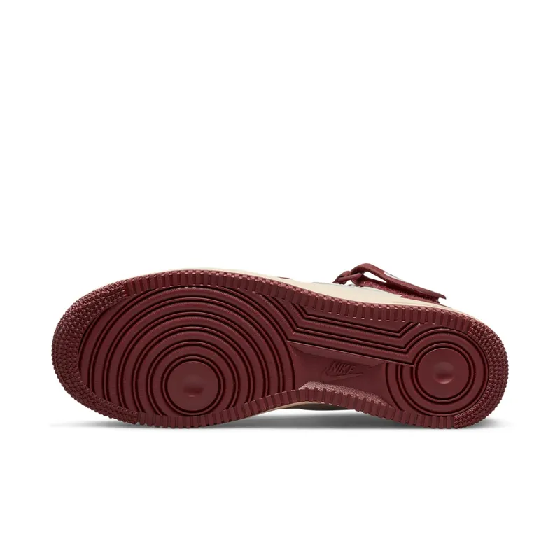 Nike Air Force 1 Mid London – “Burgundy / Beige” (DO7045-600)
