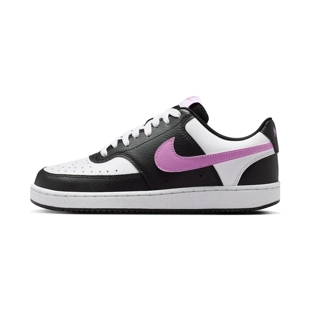 Nike Court Vision Low Next Nature Black White Light Magenta (DH3158-013)