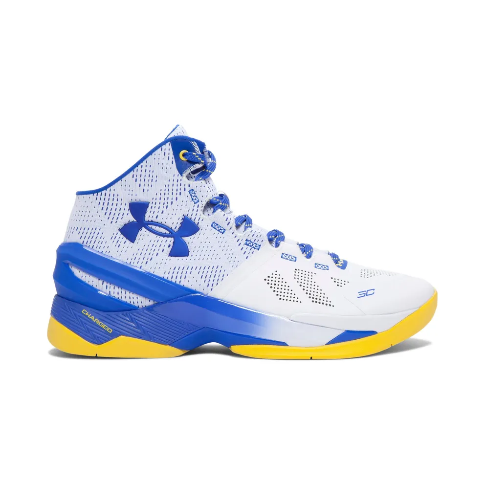 Under Armour UA Curry 2 Dub Nation Home White/Royal-Taxi (1259007-104)