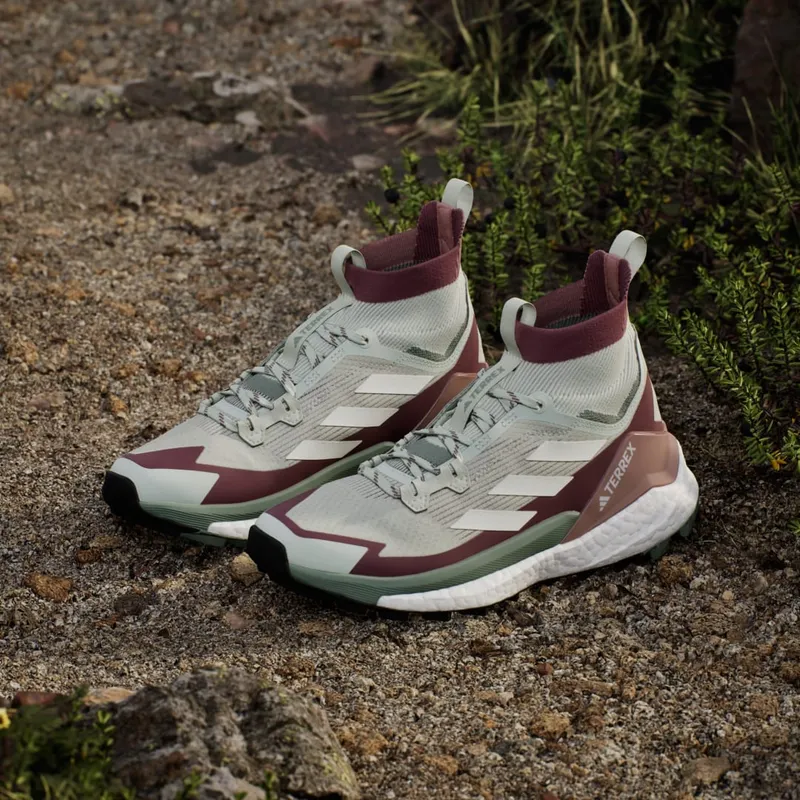 Adidas Terrex Free Hiker 2.0 Hiking Linen Green / Off White / Burgundy (IH1317)