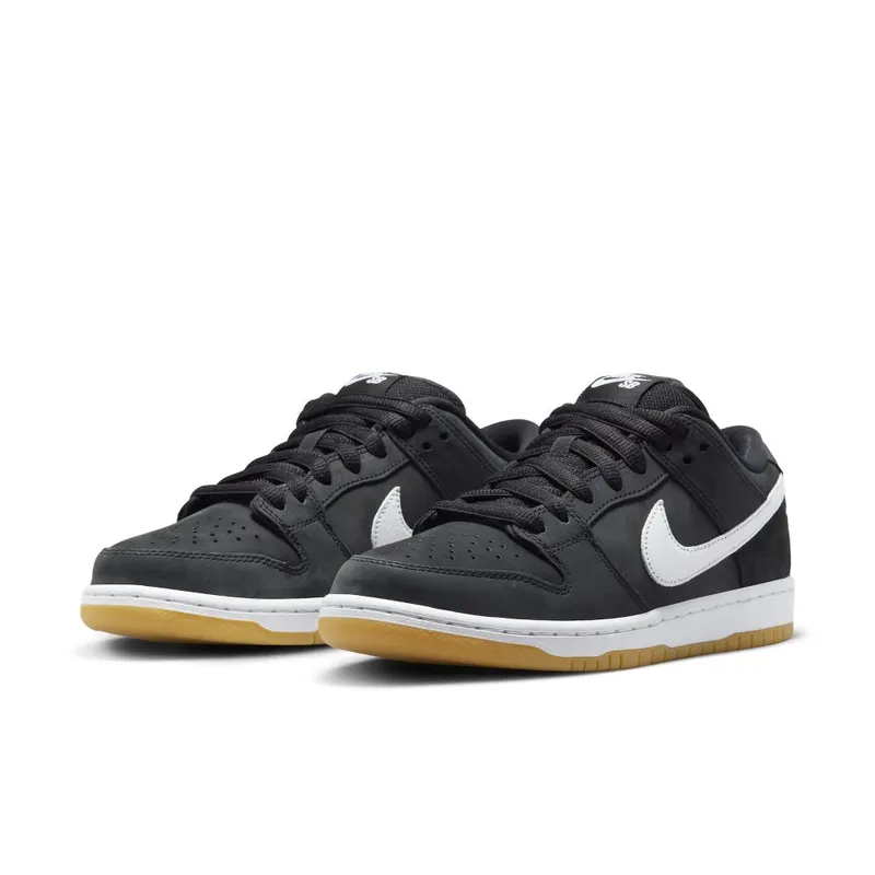 Nike SB Dunk Low Pro Black/Black/Gum Light Brown/White (CD2563-006)