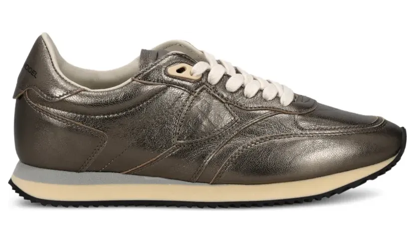 Philippe Model Paris Blville low sneakers – Bruin (BVLDM003)