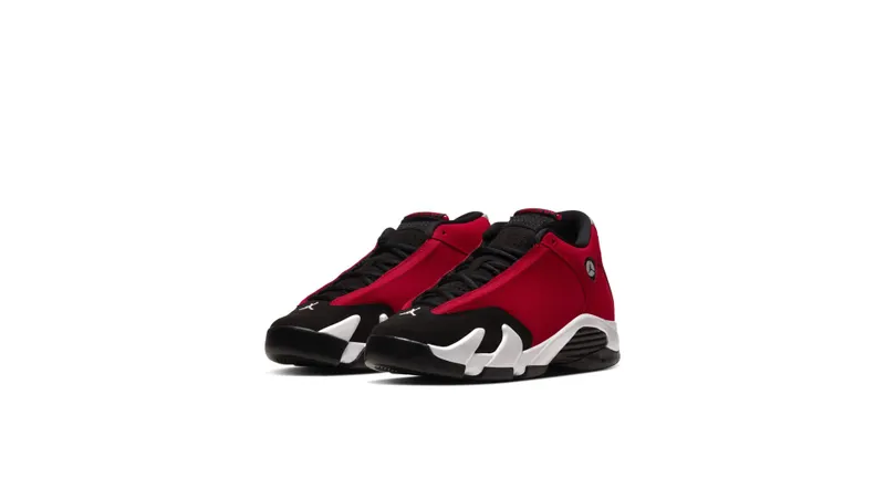Jordan 14 Retro Gym Red Toro (GS) Black/Gym Red-White-Off White (487524-006)