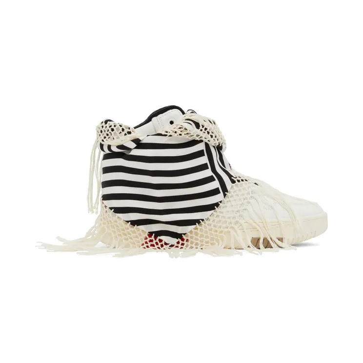 Saint Laurent White Smith High-Top Sneakers (68609304GAB)