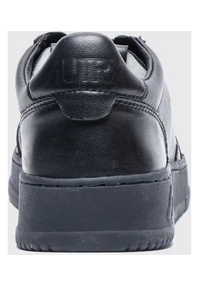 Autry Medalist Low Leather Sneakers Black (AULMSG16) (3)