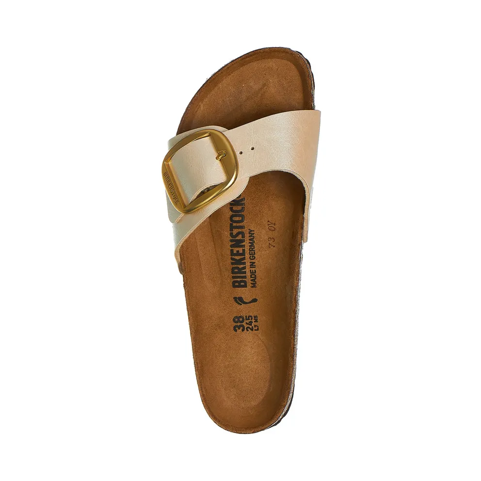 Birkenstock W Madrid Big Buckle Graceful Graceful Pearl White (1015279)