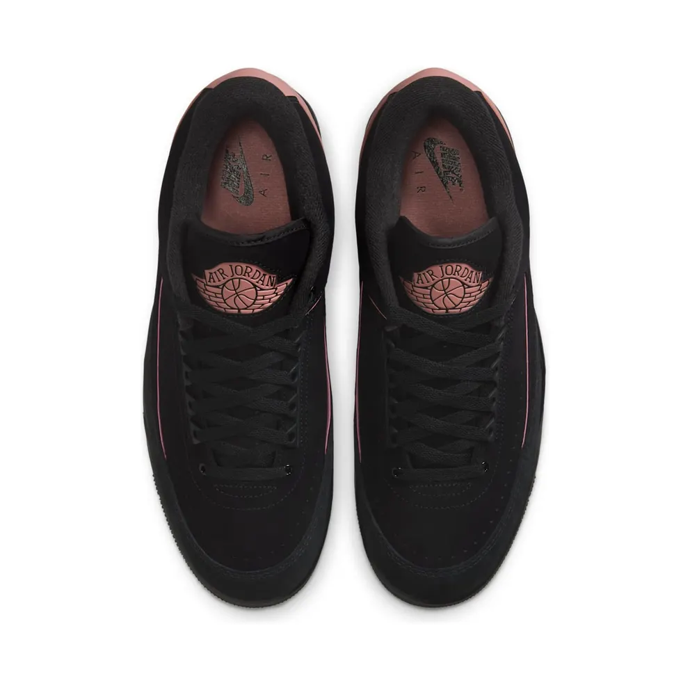 Air Jordan 2 Low “Black Rust Pink” (FD0383-003)