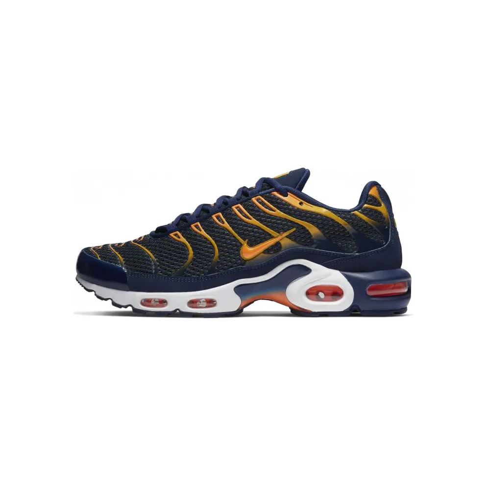 Nike Air Max Plus Blue Void University Gold Blue Void/University Gold-White-Total Orange (852630-408)