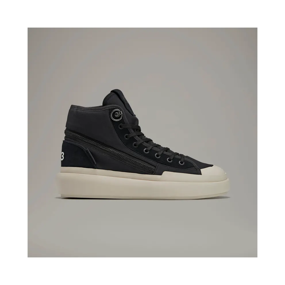 Adidas Y-3 Ajatu Court High Black / Black / Bliss (GW8618)