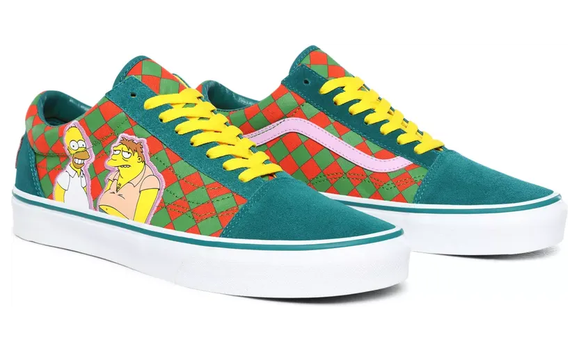 Vans The Simpsons x Old Skool ‘Moe’s Tavern’ Green/Orange (VN0A4BV521L)