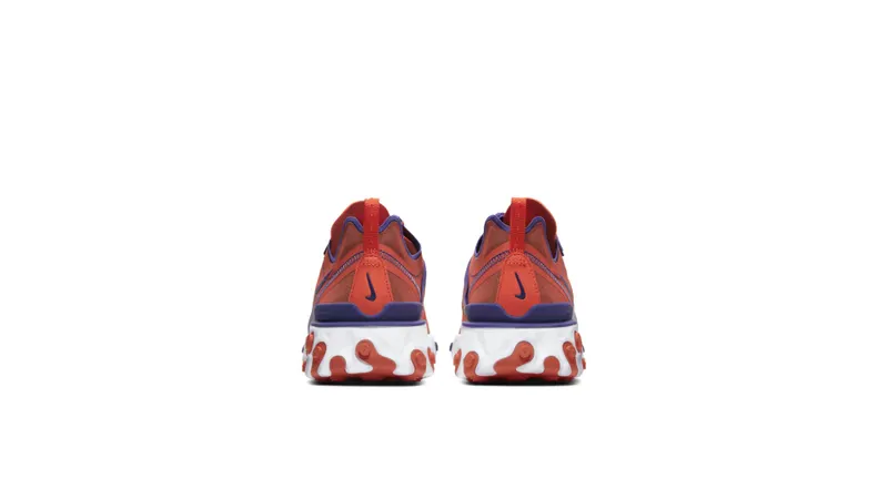 Nike React Element 55 Clemson University Orange/White-New Orchid (CK4796-800)