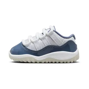 Air Jordan 11 Retro Low TD “White / Diffused Blue / Football Grey / Midnight Navy” (FV5120-104)