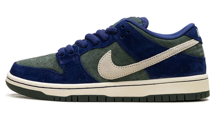 Nike SB Dunk Low Pro Deep Royal Blue/Vintage Green/Sail (HF3704-400)