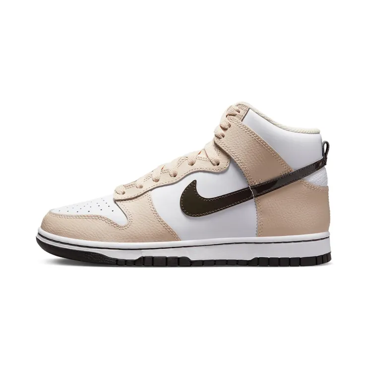 Nike DUNK HIGH Sanddrift “White / Sand Drift / Velvet Brown” (FD9874-100)