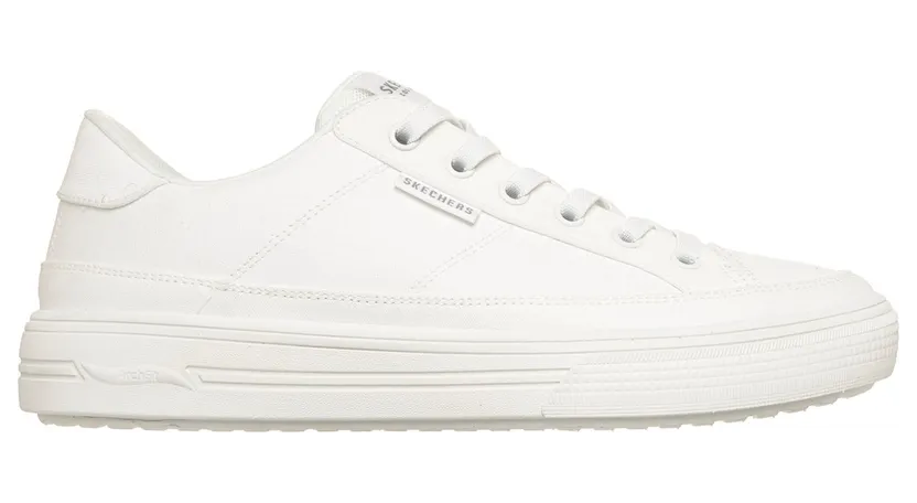 Skechers Arch Fit Arcade – Meet Ya There Sneaker Wit